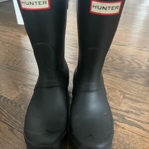 Hunter Black Rain Boots